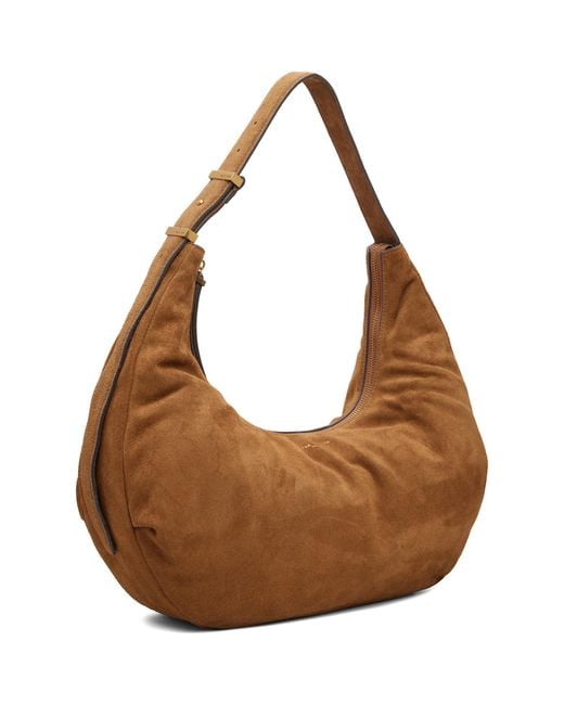 Rag & Bone Brown Hudson Large Suede Bag