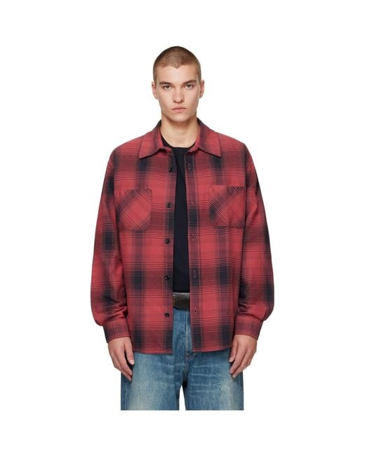 Our Legacy Red Whoppin Shirt for men