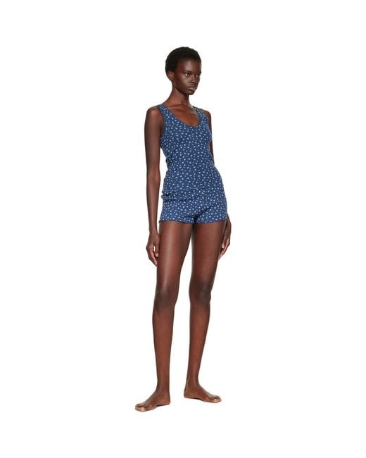 Cou Cou Blue 'The Teeny Tiny' Shorts