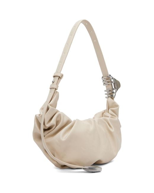 DIESEL Natural Grab-D-Small Scrunched Bag