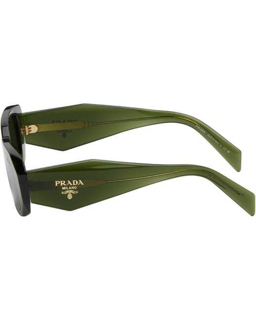 Prada Green 'Prada Symbole' Sunglasses