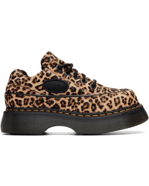 Dr. Martens Black Buzz 5-Eye Derbys