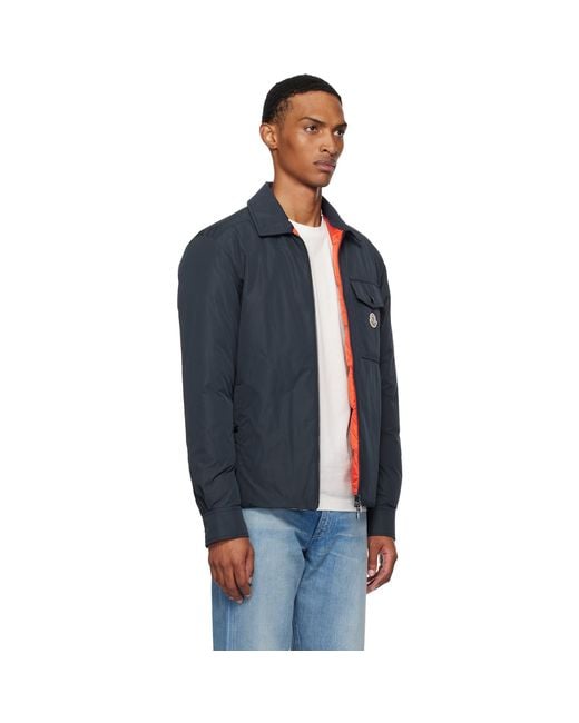 Moncler Blue Archivio Vigeon Down Jacket for men