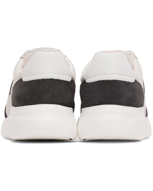Axel Arigato Black Beige Genesis Vintage Sneakers for men