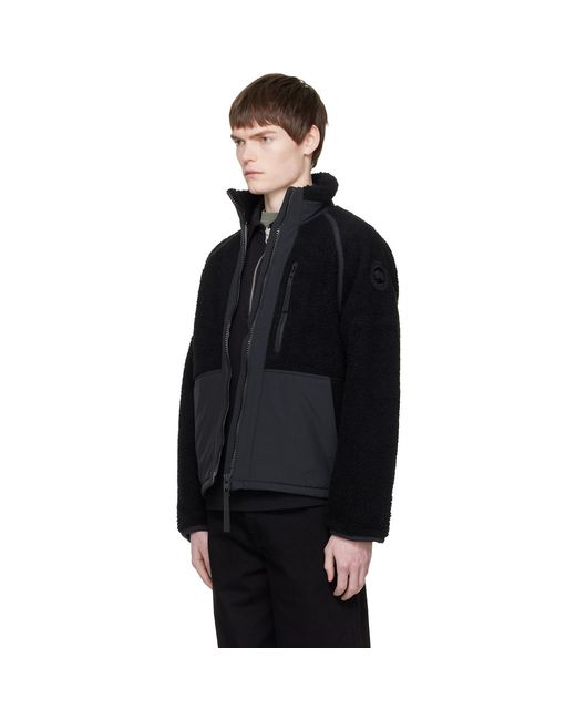 Canada Goose Black Westport Fleece Jacket for men
