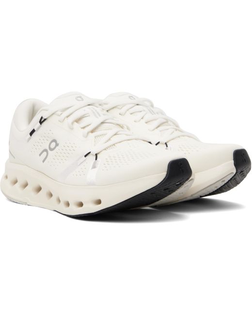メンズ On Shoes オフホワイト Cloudsurfer 2 スニーカー Black