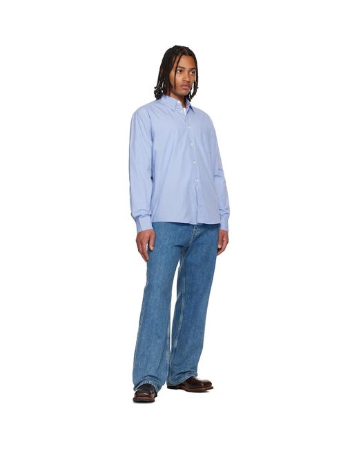 Our Legacy Blue Beyond Bd Shirt for men