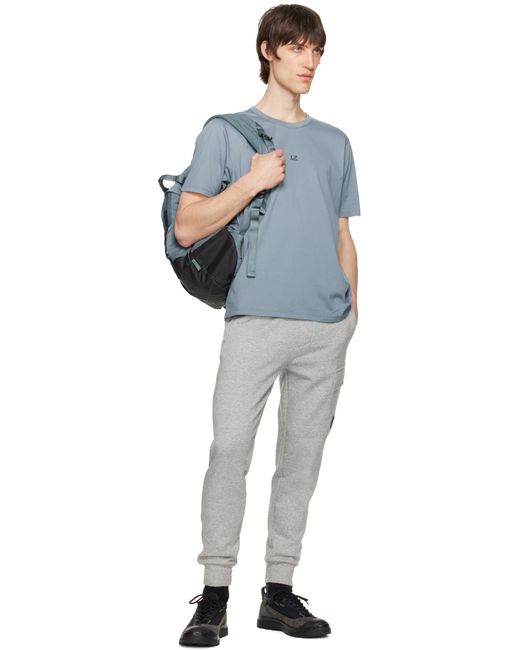 メンズ C P Company ブルー Nylon B Rounded バックパック Blue