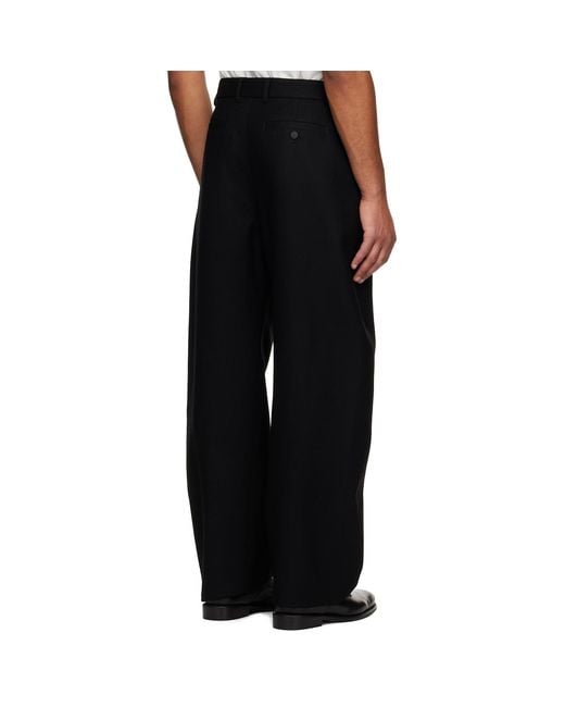 Givenchy Black Couture Seam Trousers for men