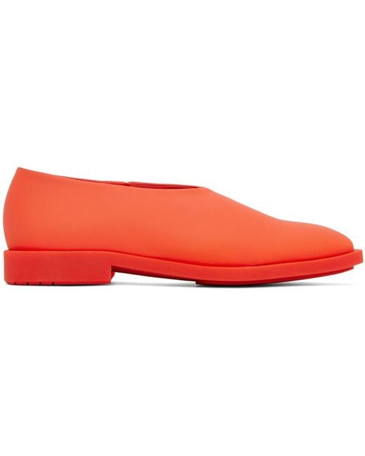 Ecco Red Bianca Saunders Edition maggoty Loafers for men