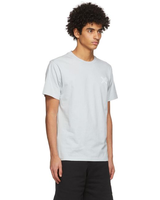 Kenzo コットン グレー Little X クラシック Sport T シャツ カラー グレー メンズ Lyst