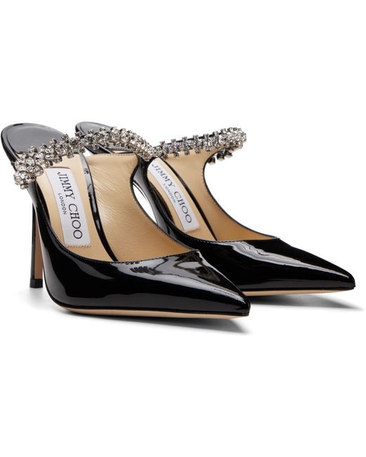Jimmy Choo Black Bing 100 Heels