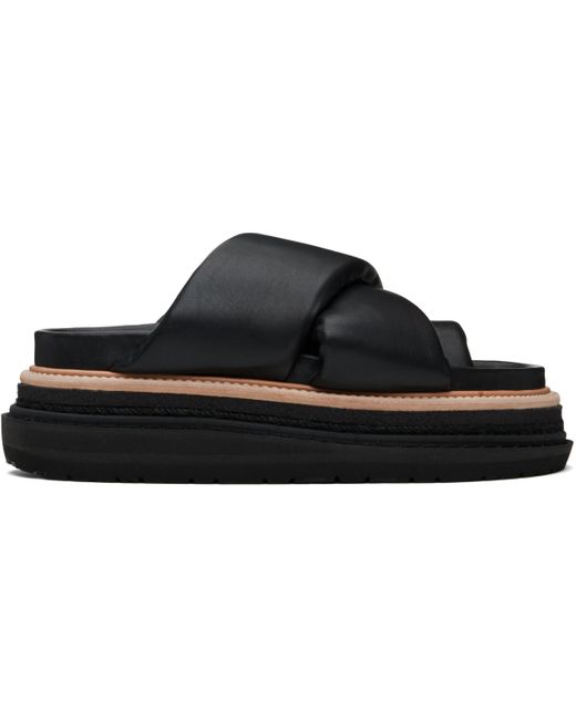 sacai::サンダル:IT41[RESALE] Sacai Multiple Sole Sandals in Black for Men | Lyst