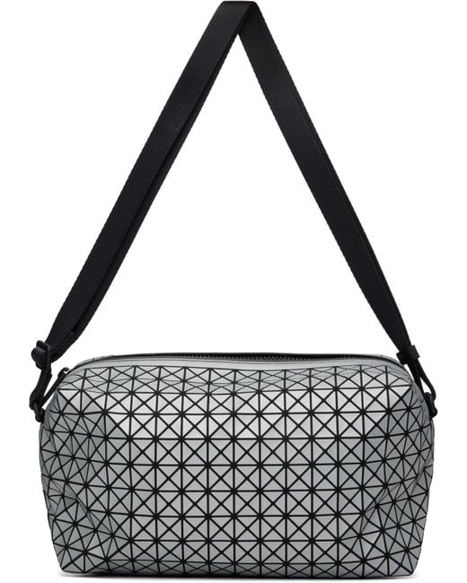 Issey Miyake Metallic Saddle Reflector Bag for men