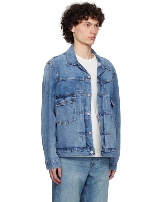 Levi's Blue Type Ii Selvedge Denim Trucker Jacket for men