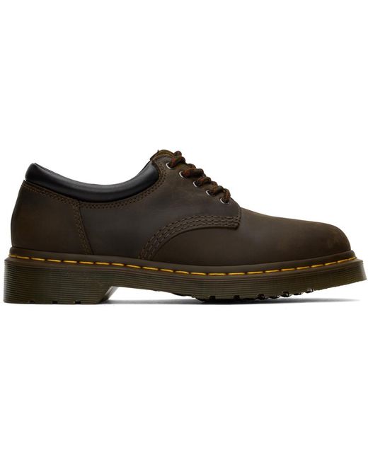 Chaussures oxford 8053 brunes Dr. Martens pour homme en coloris Black