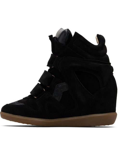 Isabel Marant Black Bekett Sneaker