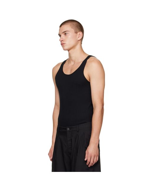 Our Legacy Black Split Shorts for men