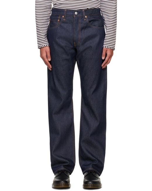 Levi's Blue 517 Bootcut Jeans for men