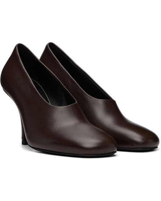Totême  Black Contour Nappa Heels