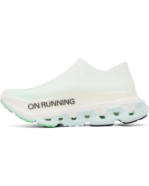 On Shoes Green Cloudmster 3 Hyper Ls Sneakers for men