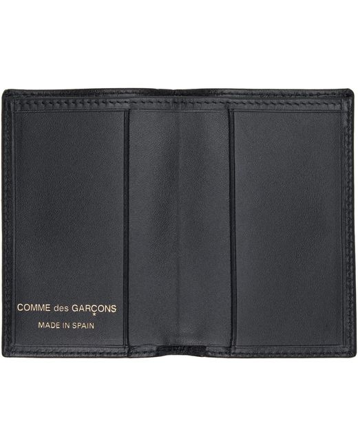 Comme des Garçons Gray Classic Leather Line Wallet