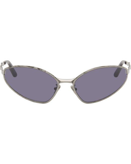 Lunettes De Soleil H33 Gris Acier Kuboraum pour homme en coloris Black