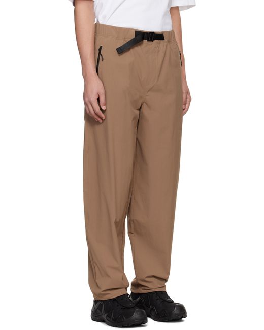 メンズ The North Face タン North Dome Wind トラウザーズ Natural