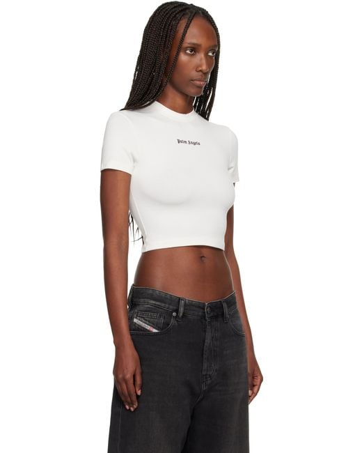 Palm Angels Black Off- Classic Logo Baby T-Shirt