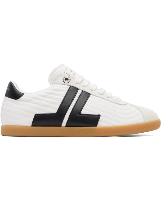 Lanvin White Glen 2.0 Sneakers for men