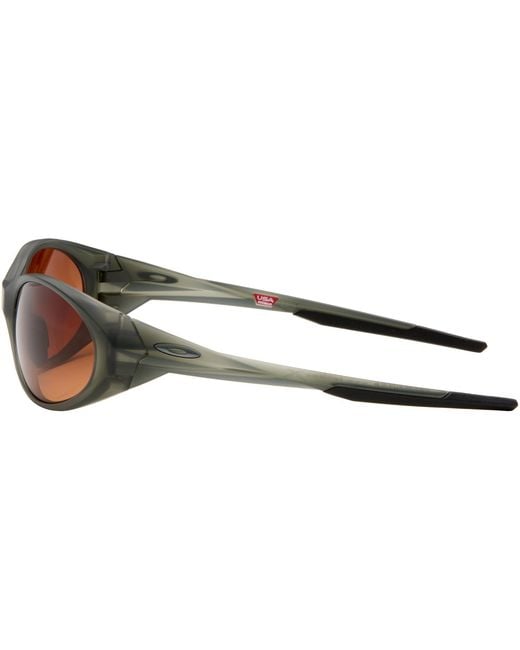 Oakley Black Khaki Eye Jacket Redux Sunglasses for men