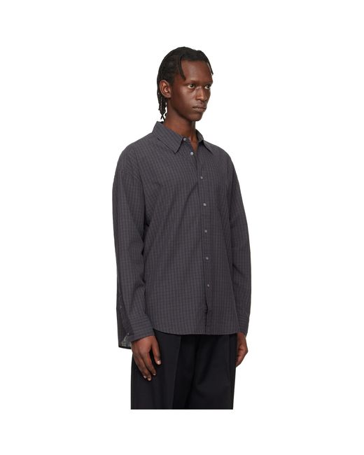 Hope Blue Wide-Fit Shirt for men