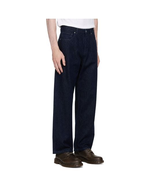 Maison Kitsuné Blue Regular Jeans for men