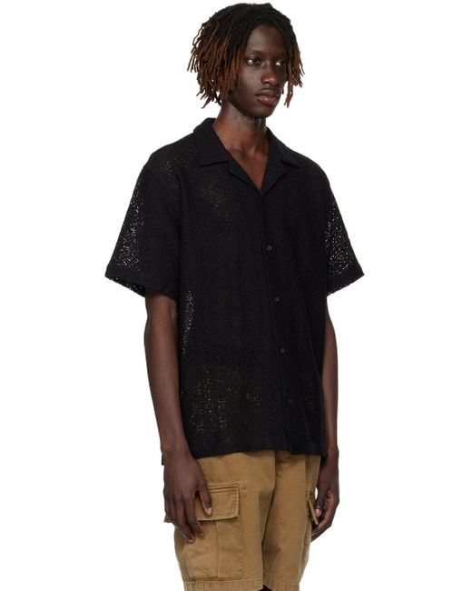 Saturdays NYC Black Canty Shirt for men