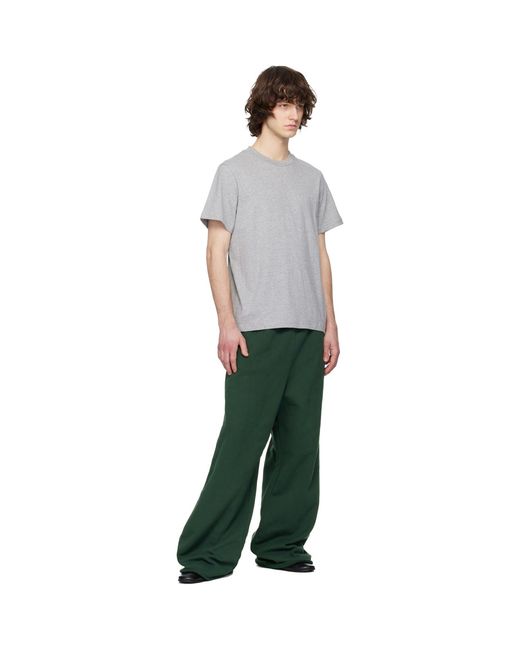 Entire studios Green Full Sweatpants for men