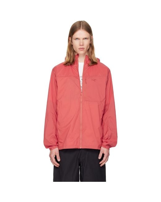 Arc'teryx Red Squamish Hoody Jacket for men