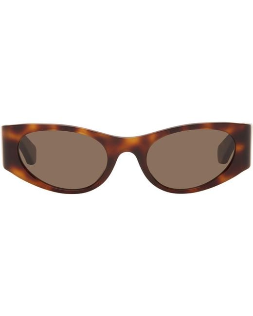 Loewe Brown Flash Small Cateye Sunglasses for men