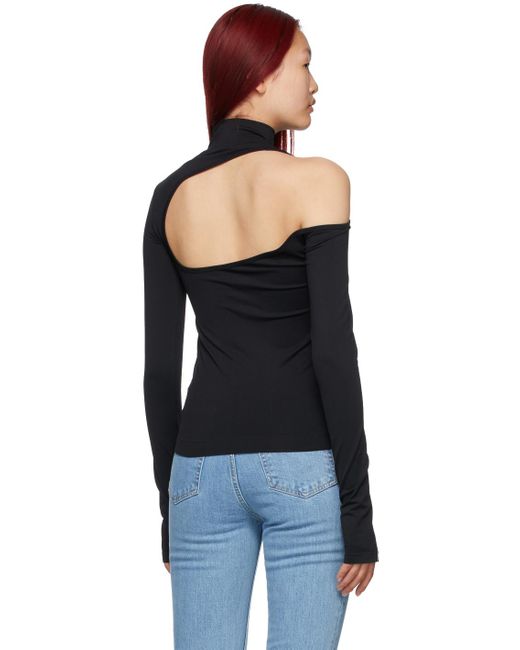 Shoulder Cutout Helmut Lang Cutout Turtleneck Helmut Lang Cutout