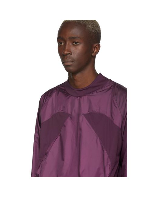 asics t shirt violet