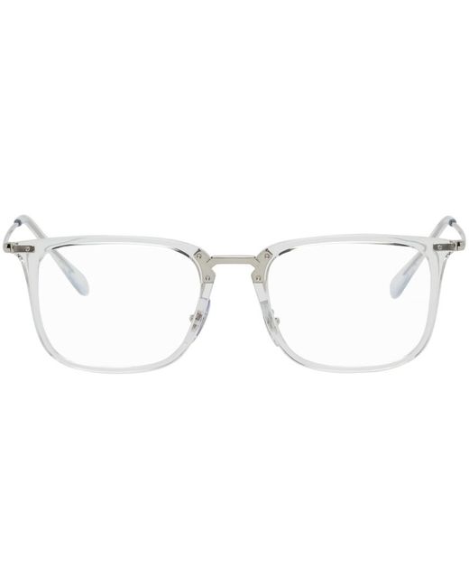 Ray-Ban White Arent Rb7141 Square Glasses for men