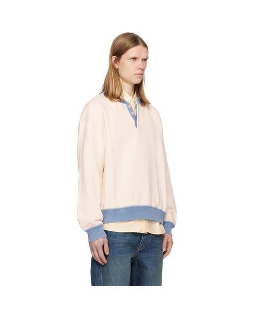 Isabel Marant Blue Off- & Mathias Sweatshirt for men