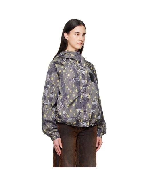 Ganni Black Flowers Jacket