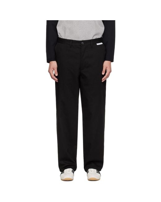 (w)taps Black Wrkt2001 Trousers for men