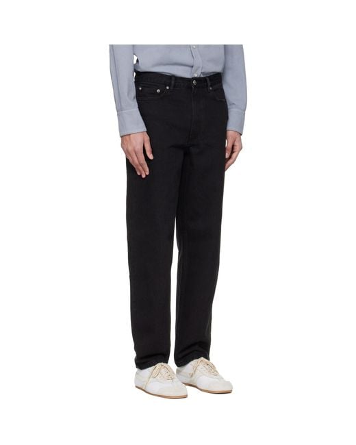 A.P.C. Black Martin Jeans for men