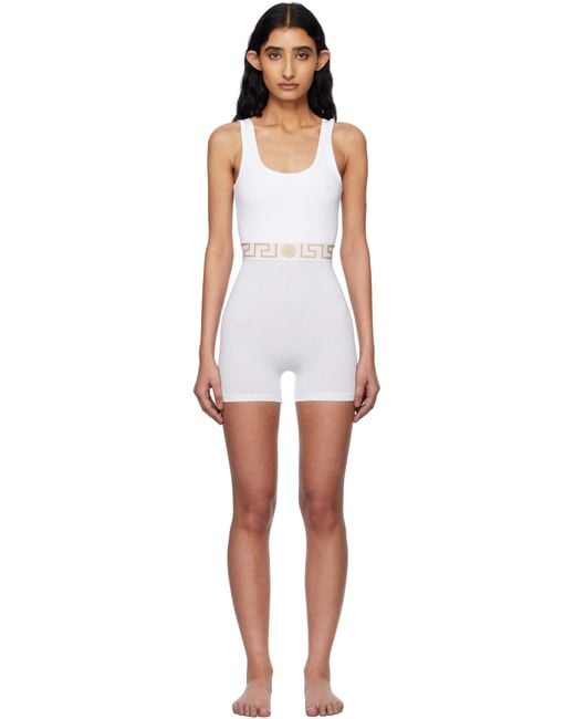 Versace Black Greca Border Jumpsuit