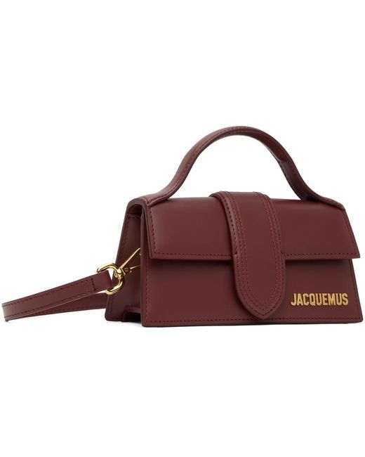 Jacquemus Multicolor Burgundy 'le Bambino' Bag
