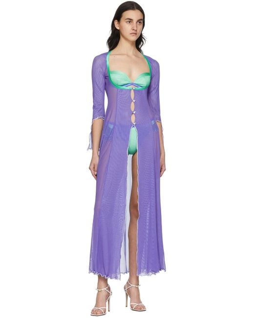 POSTER GIRL Black Ssense Exclusive Barbie Beach Dress