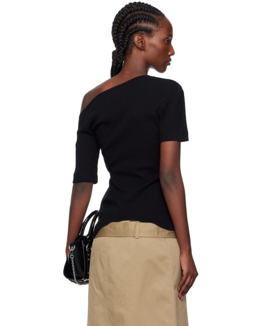 Vivienne Westwood Black Shoulder Orgy T-Shirt