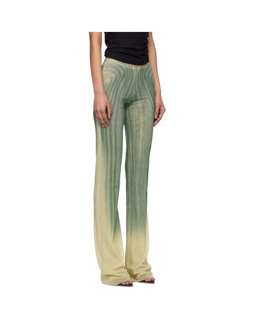 Jean Paul Gaultier Black 'The Spirale' Lounge Pants