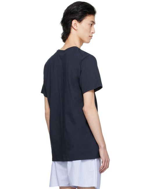 Ensemble de trois t-shirts e Calvin Klein pour homme en coloris Blue